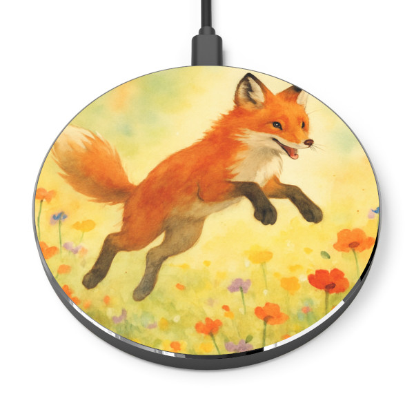Whimsical Fox Dreams - Wireless Charger