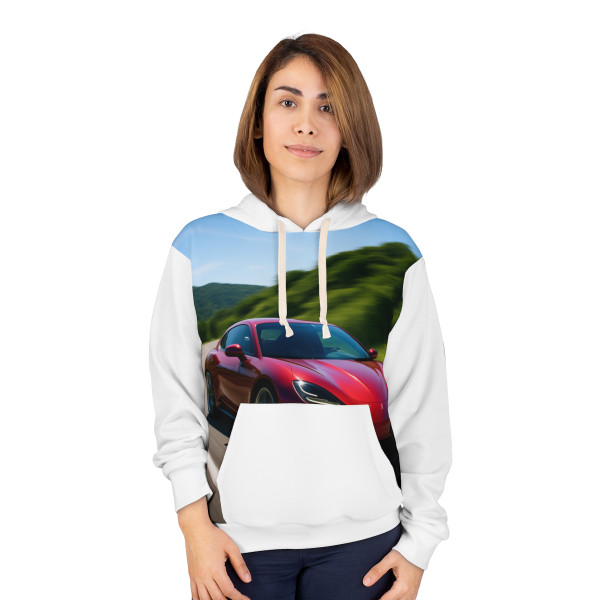 Speed Thrill - Unisex Pullover Hoodie (AOP)