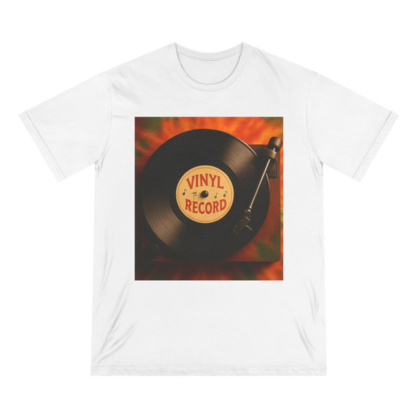 Groovy Vinyl Vibes - Organic Staple T-shirt