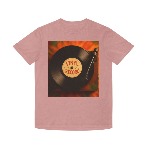 Groovy Vinyl Vibes - Unisex Faded Shirt