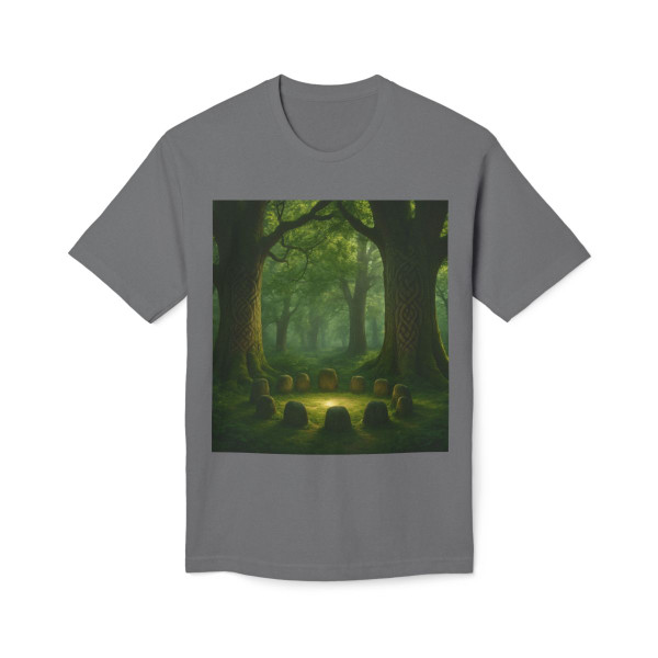 Mystical Celtic Grove - Unisex Midweight T-shirt, Made in US