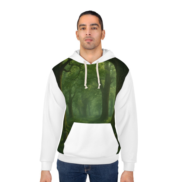 Mystical Celtic Grove - Unisex Pullover Hoodie (AOP)