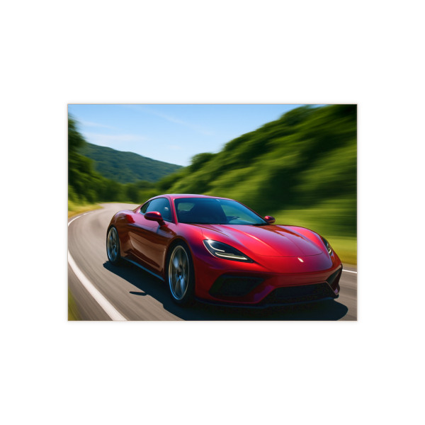 Speed Thrill - Ceramic Photo Tile