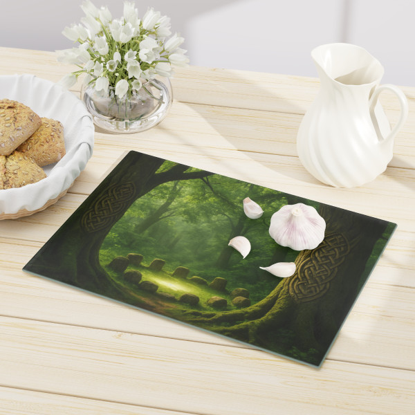 Mystical Celtic Grove - Cutting Board