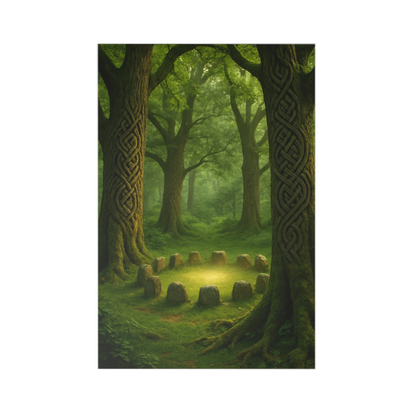 Mystical Celtic Grove - Postcards (7 pcs)