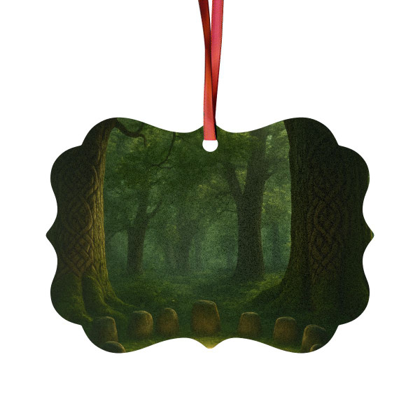 Mystical Celtic Grove - Aluminum Ornaments (1pc, 5pcs, 10pcs, 20pcs)