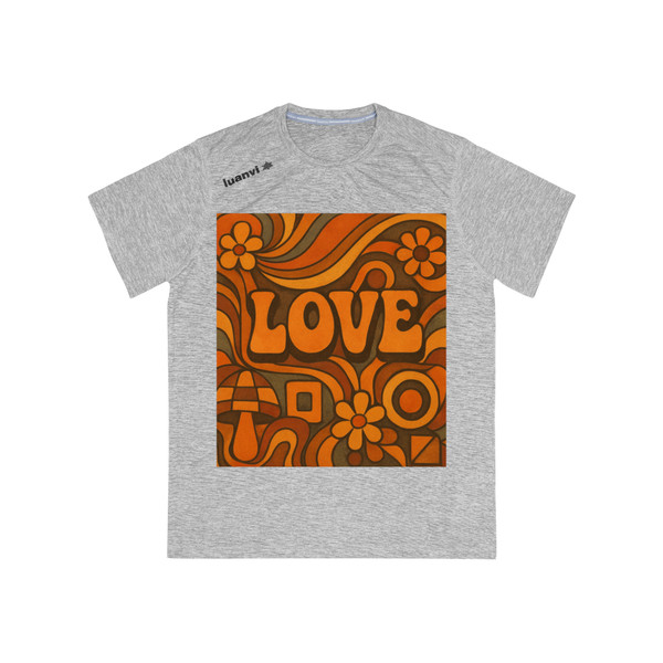 Groovy '70s Psychedelic Pop - Men's Sports T-shirt