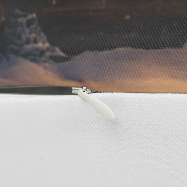 Winter Wonderland Magic - Spun Polyester Lumbar Pillow