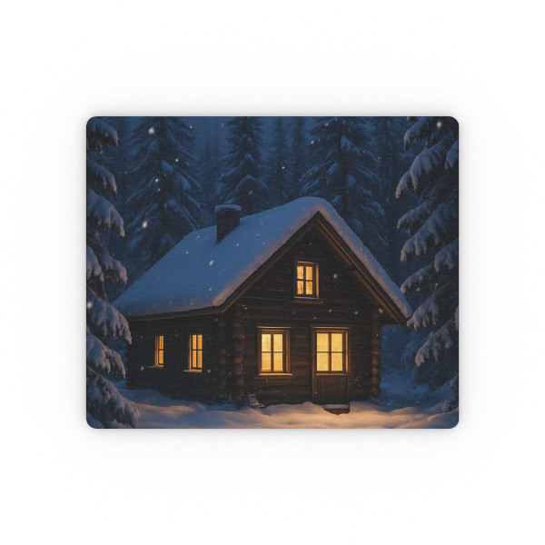 Winter Wonderland Magic - Rectangular Mouse Pad