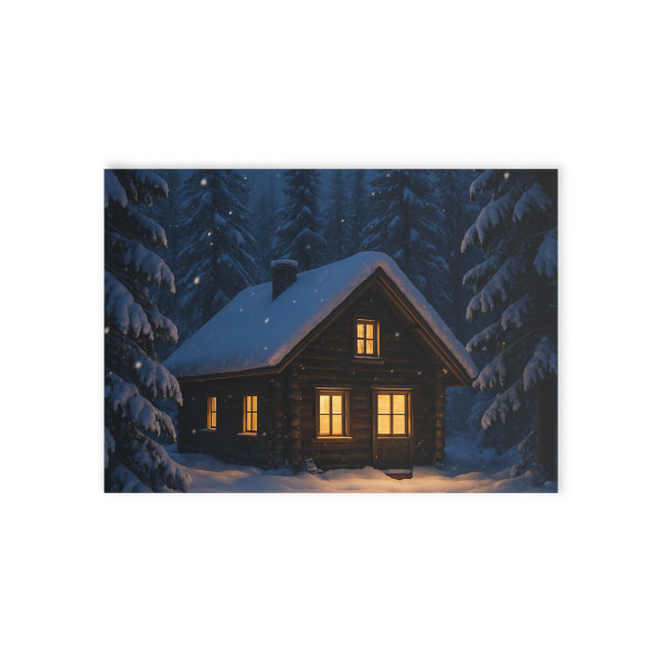 Winter Wonderland Magic - Holiday Cards (Two-sided print)