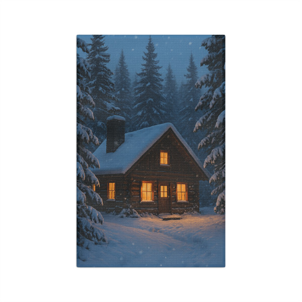 Winter Wonderland Magic - Microfiber Tea Towel