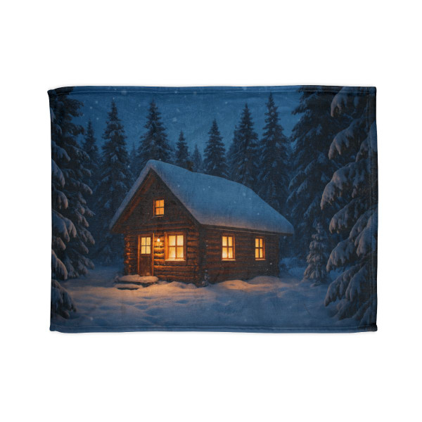 Winter Wonderland Magic - Soft Polyester Blanket