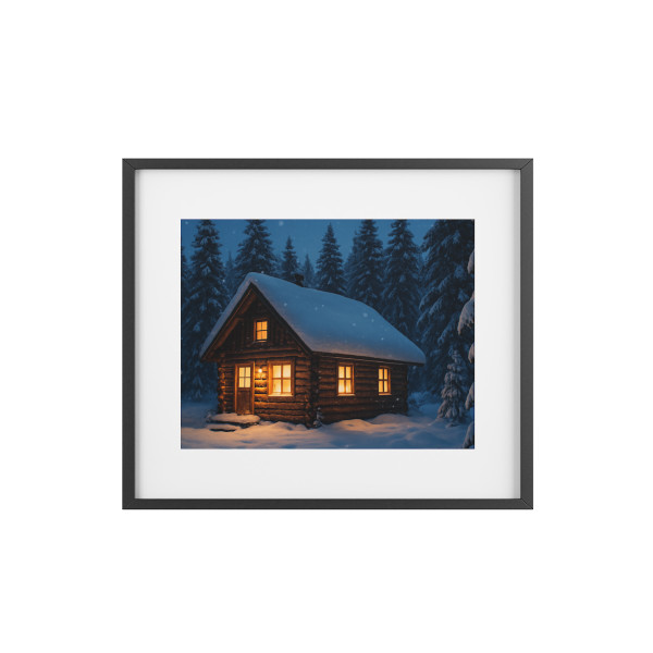Winter Wonderland Magic - Framed Posters, Matte
