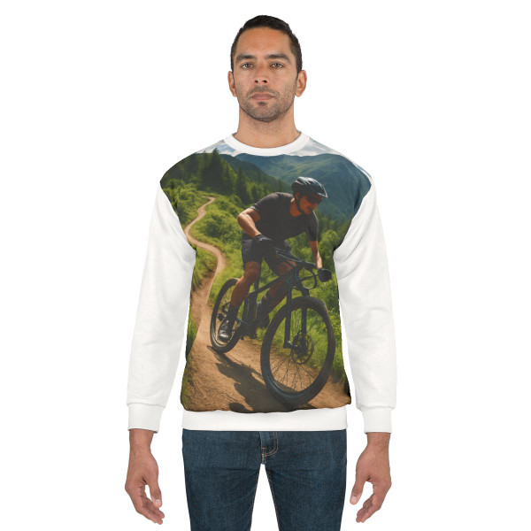 Pedal Power Journey - Unisex Sweatshirt (AOP)