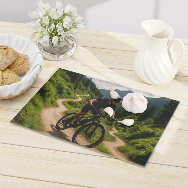 Pedal Power Journey - Cutting Board