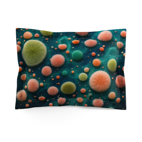Microbial Galaxy - Microfiber Pillow Sham