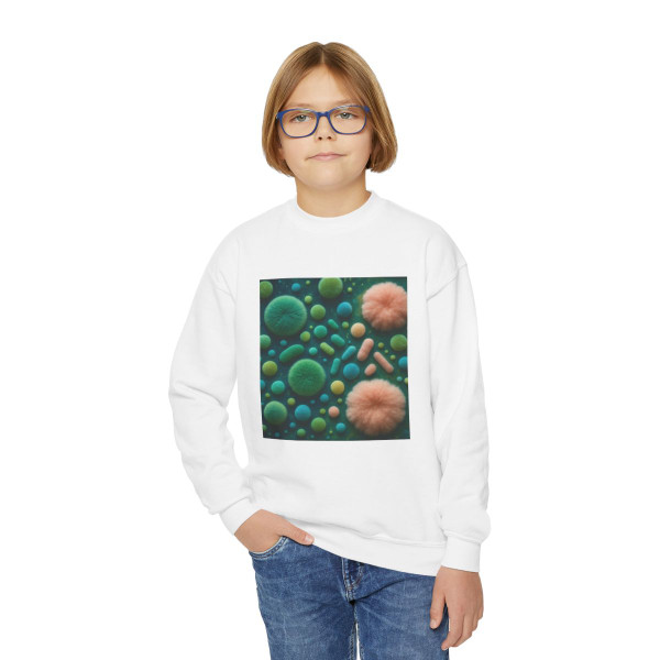 Microbial Galaxy - Youth Crewneck Sweatshirt