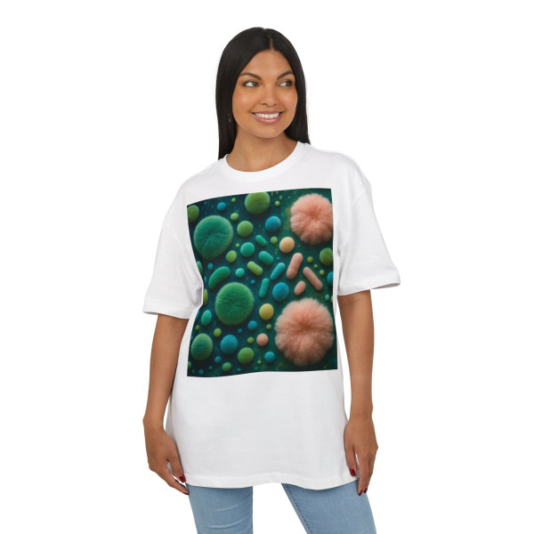 Microbial Galaxy - Unisex Heavy Oversize Tee