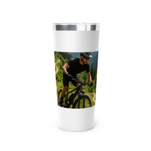 Pedal Power Journey - Copper Vacuum Insulated Tumbler, 22oz