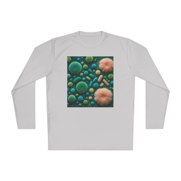 Microbial Galaxy - Unisex Lightweight Long Sleeve Tee