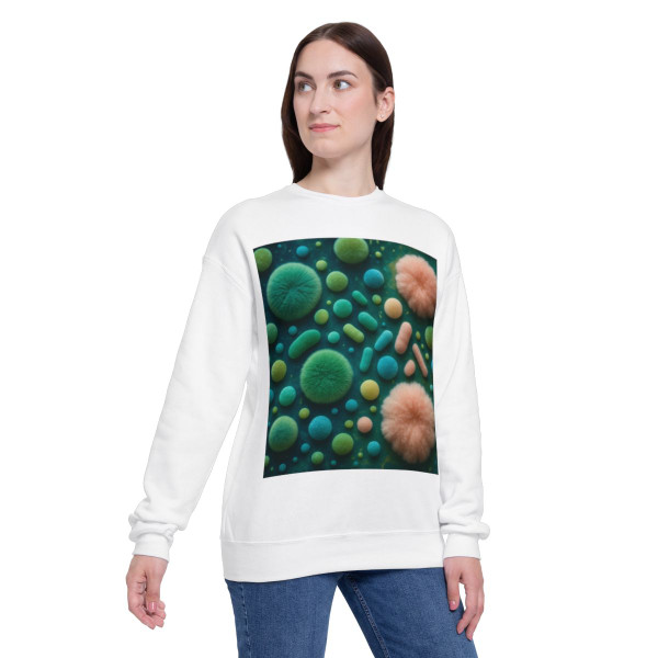 Microbial Galaxy - Unisex Drop Shoulder Sweatshirt