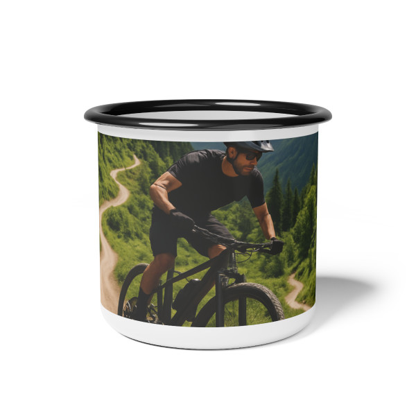 Pedal Power Journey - Enamel Camp Cup