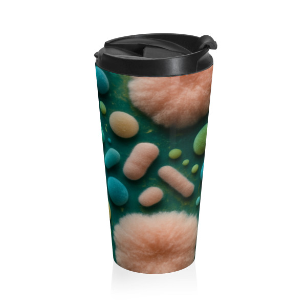 Microbial Galaxy - Stainless Steel Travel Mug