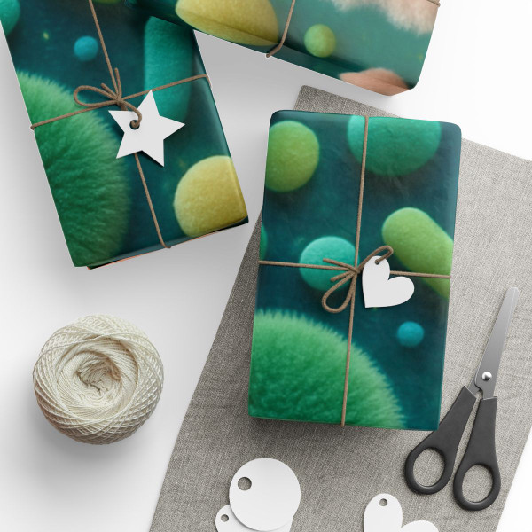 Microbial Galaxy - Wrapping Papers