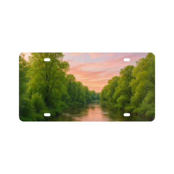 Nature's Grateful Embrace - License Plate