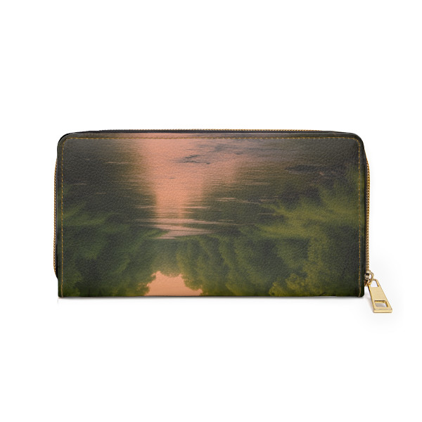 Nature's Grateful Embrace - Zipper Wallet