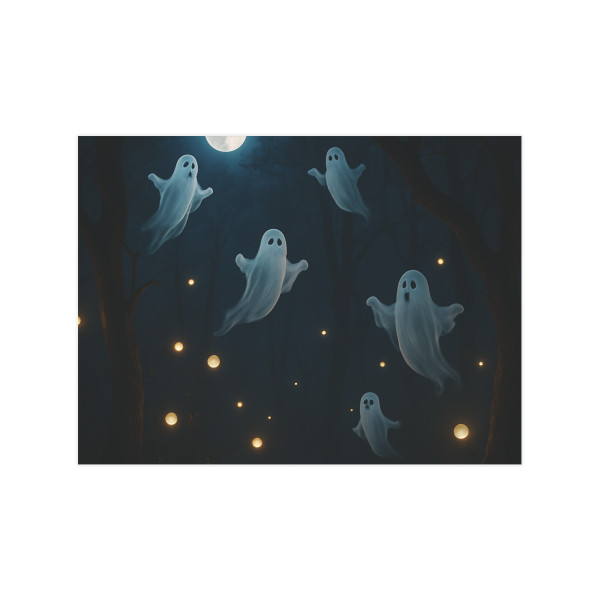 Spooky Forest Night - Unframed Prints