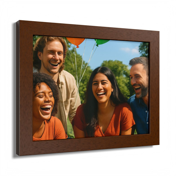 Joyful Connections - Framed Poster, Multi-Color