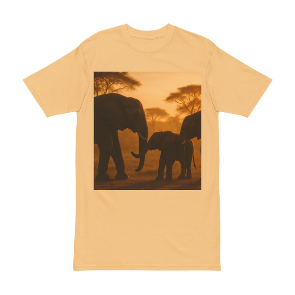 Gentle Giants at Dusk - Men's Heavyweight Tee