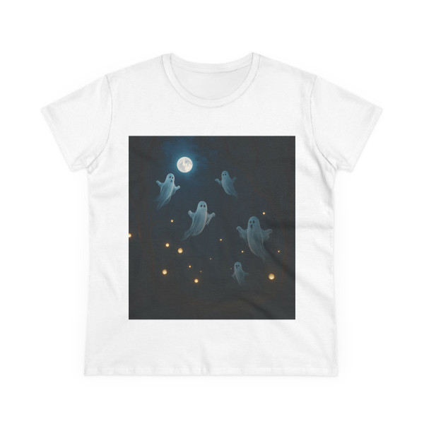 Spooky Forest Night - Women's Midweight Cotton Tee