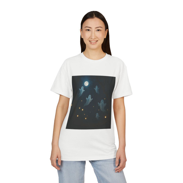 Spooky Forest Night - Unisex Sueded T-Shirt