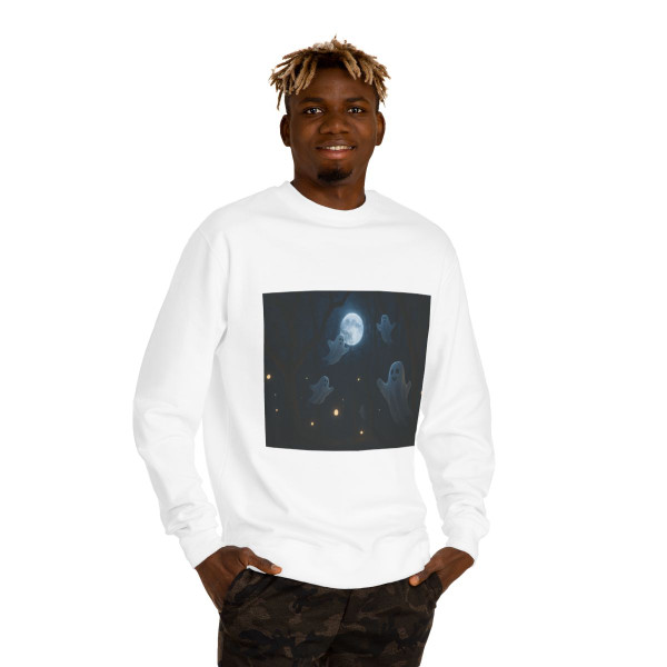 Spooky Forest Night - Unisex Crew Neck Sweatshirt