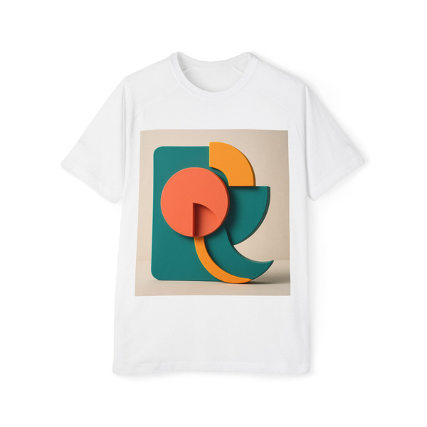 Geometric Cascade - Men's Raglan T-Shirt