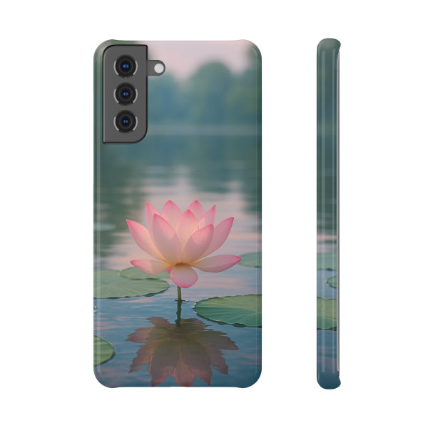 Serene Lotus Bliss - Slim Snap Case