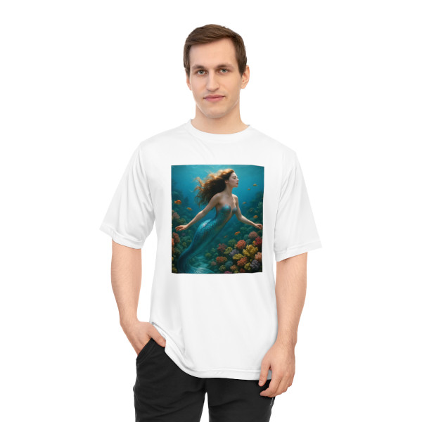 Ethereal Ocean Dance - Unisex Zone Performance T-shirt