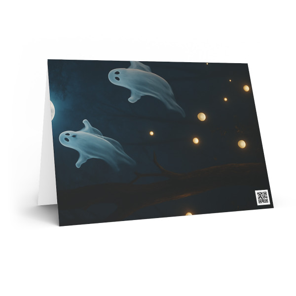 Spooky Forest Night - Greeting Cards