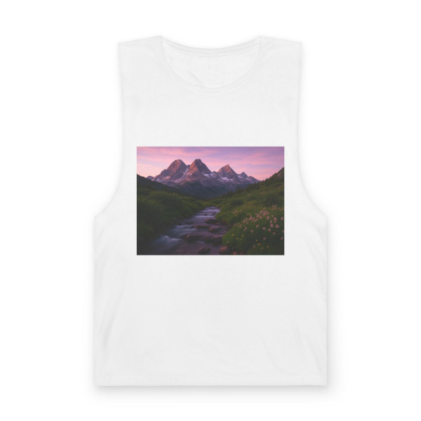 Serene Mountain Retreat - Unisex Barnard Tank 