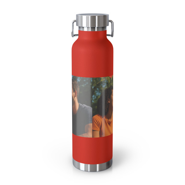 Joyful Connections - Copper Vacuum Insulated Bottle, 22oz