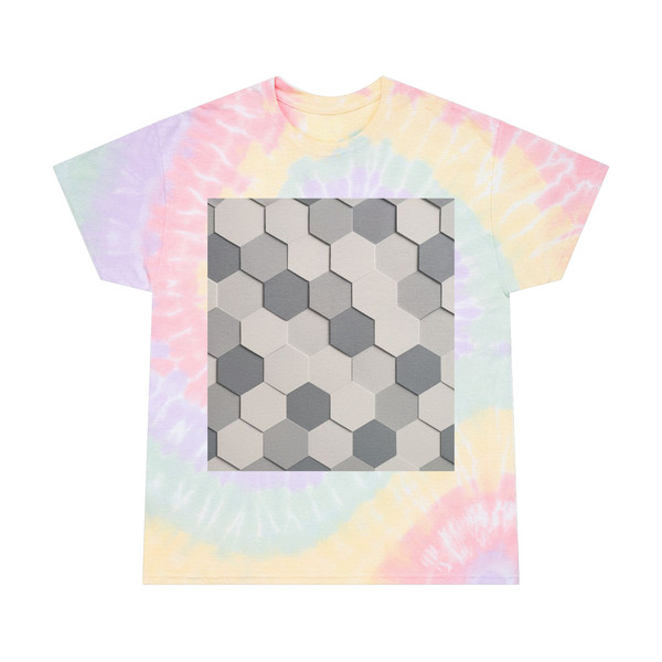 Geometric Rhythm - Tie-Dye Tee, Spiral