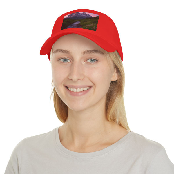Serene Mountain Retreat - Low Profile Baseball Cap