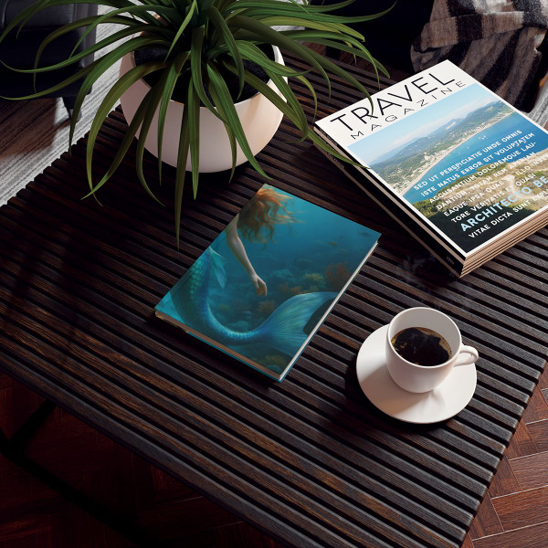 Ethereal Ocean Dance - Hard Backed Journal