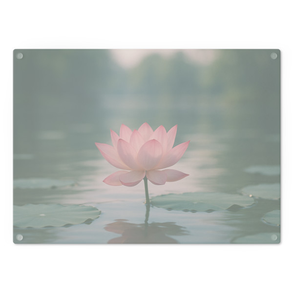 Serene Lotus Bliss - Cutting Board