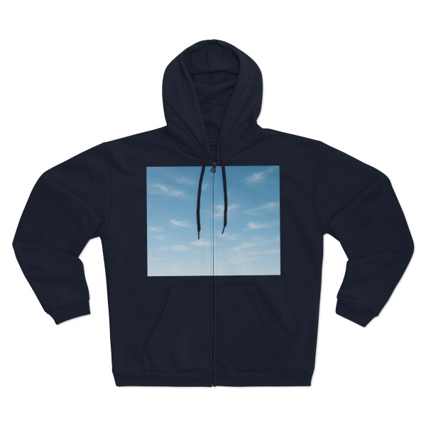 Serene Horizon - Unisex Hooded Zip Sweatshirt