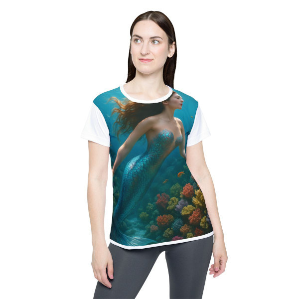 Ethereal Ocean Dance - Women's Sports Jersey (AOP)