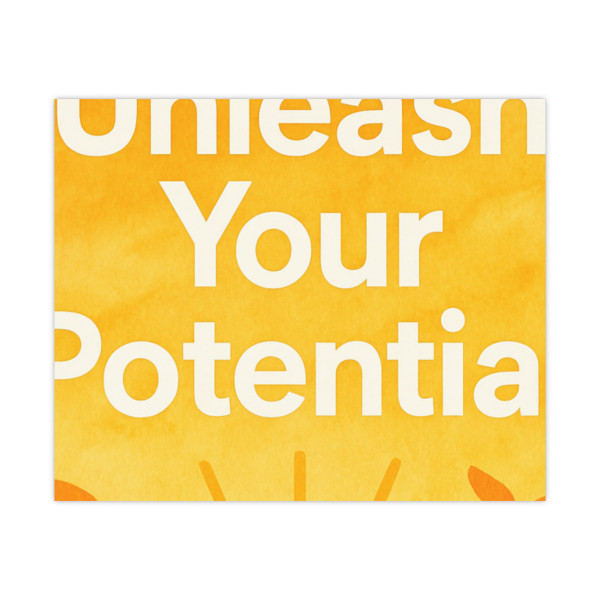 Unleash Your Potential - Matte Posters