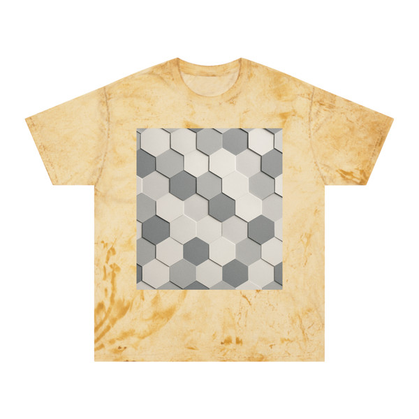 Geometric Rhythm - Unisex Color Blast T-Shirt